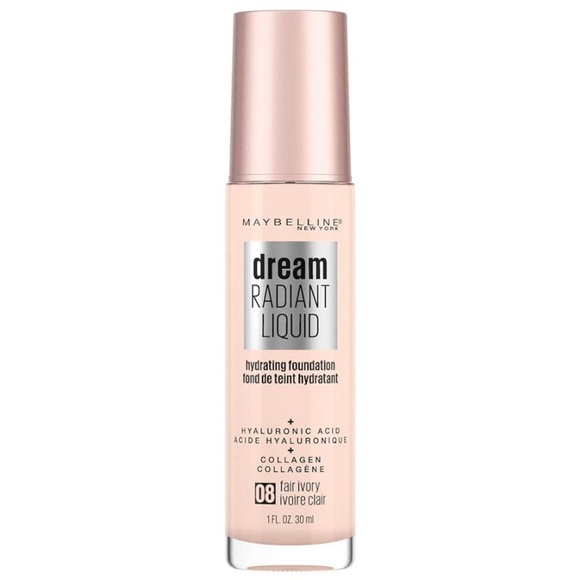 Maybelline Other - Maybelline 08 Fair Ivory Dream Radiant Liquid Hydrating Foundation 1oz